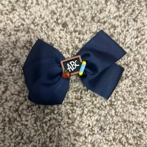 NWOT ABC back to school hairbow